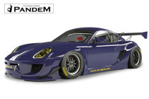 Porsche Cayman 987.1 04-08 Pandem Widebody Aero Kit Utan Vinge TRA-KYOTO